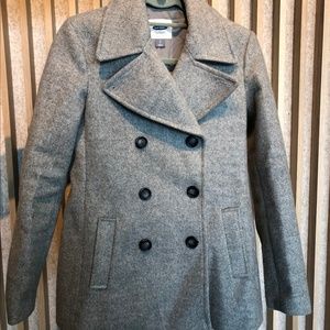 Old Navy gray peacoat